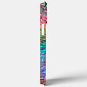 派手な色の斑点が重なり合う滑らかなスパイラル Case-Mate iPhoneケース (裏面 / 右)