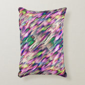 派手な色の石筍または岩 アクセントクッション (正面(垂直))