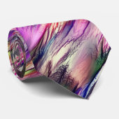 派手な色の石筍または岩 ネクタイ (ロール)