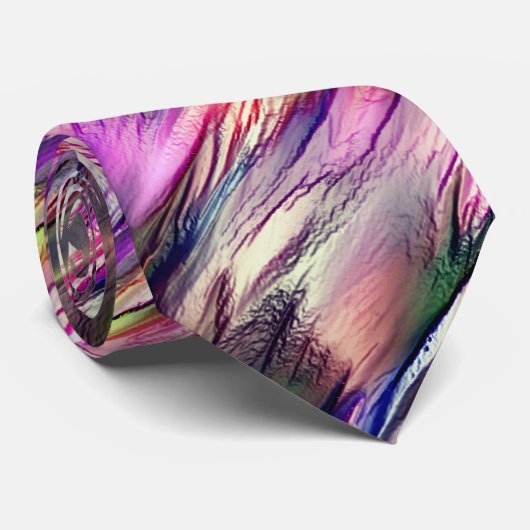 派手な色の石筍または岩 ネクタイ (ロール)
