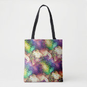 派手な色はかりで測または水滴 トートバッグ (正面)