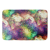 派手な色はかりで測または水滴 バスマット (正面)