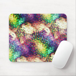 派手な色はかりで測または水滴 マウスパッド