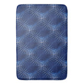 派手な青い尖ったグリルは、膨らんだ膨らんだ膨らんだ膨らんだ バスマット (正面縦)