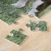 派手なBrindleボクサーの子犬-ボクサー犬のパズル ジグソーパズル (側面)