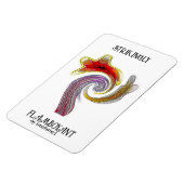 「派手に華やかな」フレキシブルなフォトマグネット マグネット (左側)