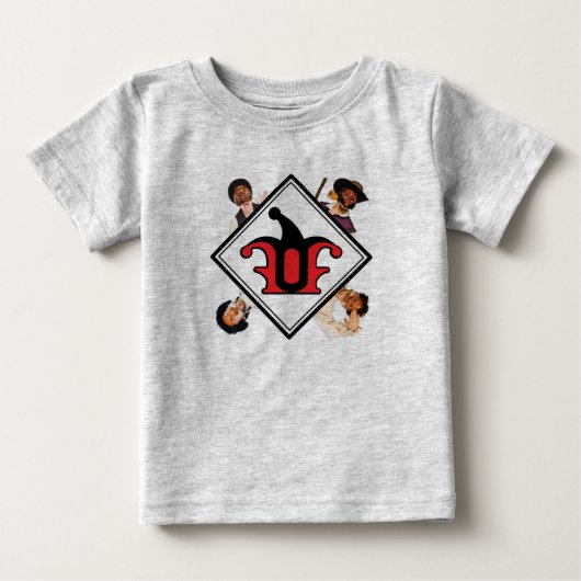 派閥ベビーアパレル ベビーTシャツ (正面)