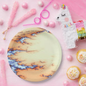 流かわいらし水 ペーパープレート (パーティー)