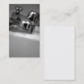 流しのコックの名刺 名刺 (正面/裏面)