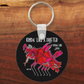 流し屋のような キーホルダー (正面)