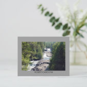 流れおよび滝の郵便はがき ポストカード (スタンド正面)