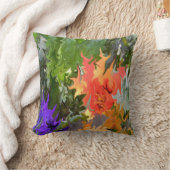 流れているフルーア..... クッション (ブランケット)