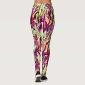 流れている紅葉... レギンス (裏面)