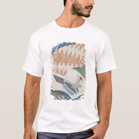 流れで浮かぶファン Tシャツ (正面)