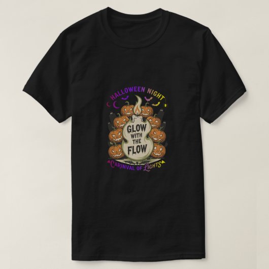 流れと共に輝け Tシャツ (デザイン正面)