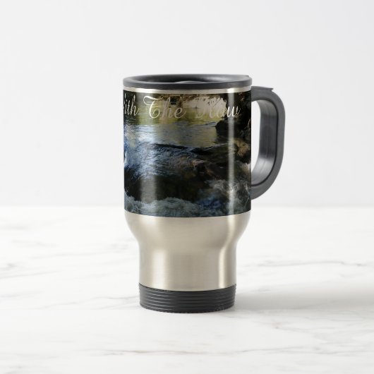 流れに従う トラベルマグ (正面右)