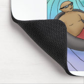 流れに従う マウスパッド (コーナー)