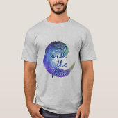 流れに従う Tシャツ (正面)