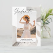 流れに沿って |写真卒業のお知らせ 案内状 (スタンド正面)