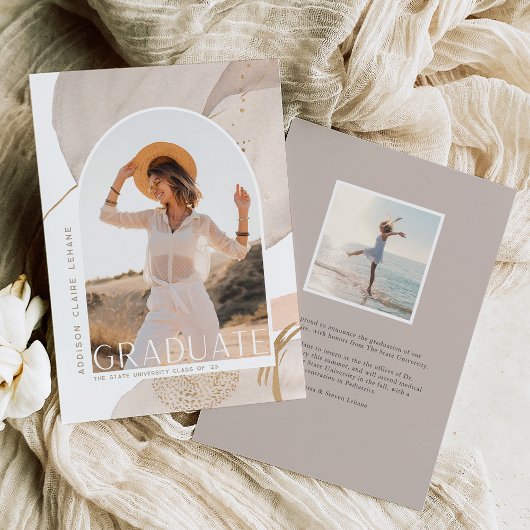 流れに沿って |写真卒業のお知らせ 案内状