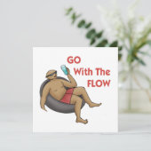 流れに身をまかせての招待 招待状 (スタンド正面)