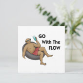 流れに身を任せての誘い 招待状 (スタンド正面)