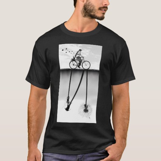 流れに身を任せて Tシャツ (正面)
