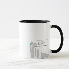 流れに逆らう – 勇気づけられるコーヒーマグ マグカップ