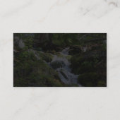 流れのコケ水森林石 名刺 (裏面)