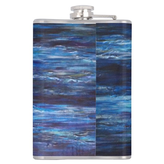 流れのフラスコ フラスク (裏面)