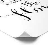 流れのモチベーションを持って行く ポスター (角)