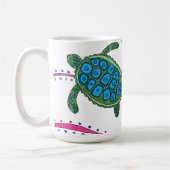 流れの中でマグカップ コーヒーマグカップ (左)