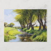 流れの影の木 ポストカード (正面)