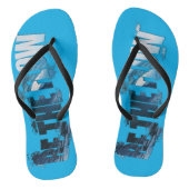 流れの波である ビーチサンダル (ソール)