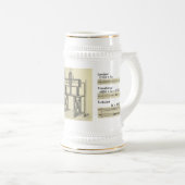 流れの王 ビールジョッキ (正面右)