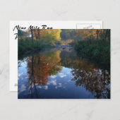 流れの10月 ポストカード (正面/裏面)