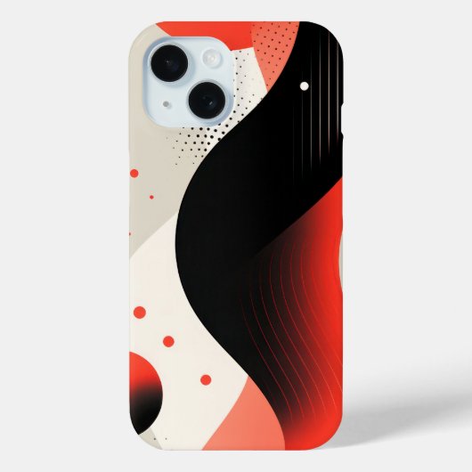 流れるような円形のフォルム Case-Mate iPhoneケース (裏面)