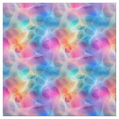 流れるような虹の抽象画 ファブリック (見本)