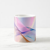 流れるような調和の動き コーヒーマグカップ (中央)