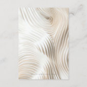 流れるアイボリー詳細カード エンクロージャーカード (裏面)