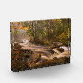 流れるストリームアパラチア山脈 |バーモント フォトブロック (左)