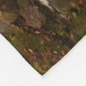 流れるストリームアパラチア山脈 |バーモント フリースブランケット (角)