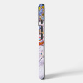 流れるドレスを着たステンドグラスのダンサー Case-Mate iPhoneケース (裏面 / 左)