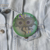 流れるマスク 缶バッジ (インサイチュ)