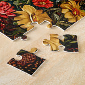 流れるマネのある金馬 ジグソーパズル (側面)