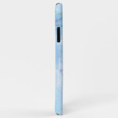 流れるユニコーンシルエット(青絵を描) Case-Mate iPhoneケース (裏面/右)