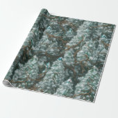 流れるルーツの包み付け紙 ラッピングペーパー (アンロールド)