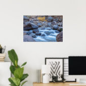 流れるロッキー川 ポスター (ホームオフィス)