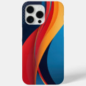 流れる型枠とドット Case-Mate iPhoneケース (裏面)