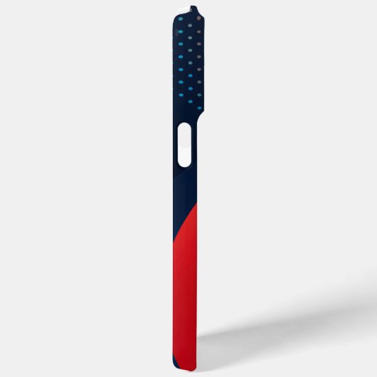 流れる型枠とドット Case-Mate iPhoneケース (裏面 / 右)